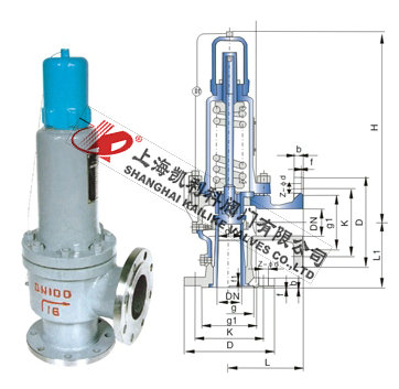 A41H、A41Y彈簧微啟封閉式安全閥