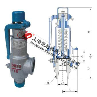 A27H,A27W,A27Y彈簧微啟式外螺紋安全閥